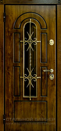 Дверь с ковкой №11